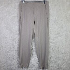 Large Lululemon Men's Light Gray Everlux 27" Balancer Pant Athleisure M7ACYS